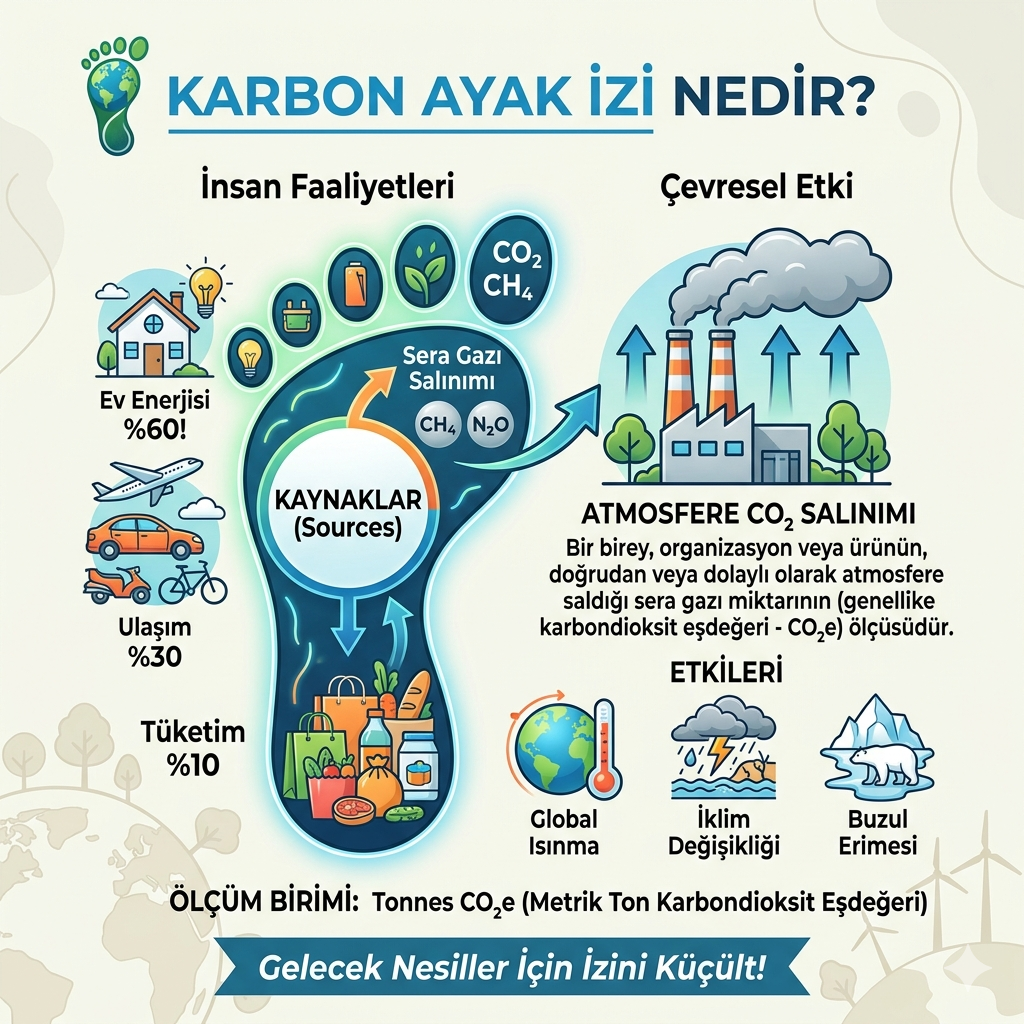 karbon ayak izi ölçümü belgelendirme